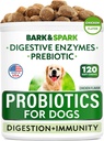 Dog Probiotic Chews - gāze, caureja, alerģiju - enzīmi + prebiotikas - košļājamās šķiedras - gremošanas, imunitāte - ASV Made
