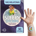 AVEELA Miega Patches bērniem ar Melatonin ; Dabisks Miega Palīdzība 