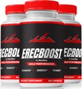 NutraRize (3 ErecBoost kapsulu iepakojums, Oficiālā ErecBoost ME Advanced Formula for Energy & Well-Being, Pastillas Grieķu tabletes (180 kapsulas)
