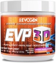 Evogen EVP 3D - bezmaksas pirms treniņa pulveris vīriešiem un sievietēm ; bez cukura Iepriekšēja gatavošanās ar Beta Alanīnu un kreatīnu enerģijai un sūknim; Orange; 40