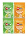 SaltStick FASTCHEWS® Noturīgs, Variety 4 Tart Orange un Zesty Lemon-Lime iepakojums