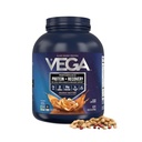 Vega Sports Vegan Olbaltumvielu pulveris + atgūšana - 30g augu bāzes proteīns per Servē, zemesriekstu sviests, 45 Servē, 5g BCAAs, probiotikas, NSF Sertificēts, par Shakes & Smoothies, 4.2lbs (iepakojums May Vary)