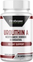 Probase Nutrition Urolithin A - [60 dienu piegādes] - ar pievienoto NR un Resveratrol - alternatīva NMN, NAD, CoQ10, PQ veselīgai novecošanai