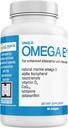 UNIQUE E A.C. Grace Company Omega E+ - Zivju eļļas papildinājums - ar jūras omega-3 taukskābēm, E vitamīnu, D3 vitamīnu un CoQ10 - palīdz uzturēt sirds, smadzenes un ādas veselību - 60 Softgels