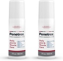 Penetrex locītavu un muskuļu terapija - Gels mitrināšanai uz muguras, kaklā, rokās, kājās - Premium Viss ķermenis Rub ar Arnica, vitamīns B6 un MSM - 3oz Roll On Gel (2- Iepakojums)