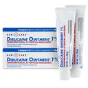 GeriCare Dibucaine Hemoroid Ziede 1% Sāpes relief Hemorrhoid Cream • Hemoroidāls un Akūts analgētisks • Ātra atvieglošana no dedzināšanas un niezes • Ātra darbība ārējā hemorrhoid ārstēšana 1oz (2 iepakojums)