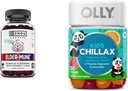 Zhou Uzturs Plūškoka Gummies 60 Skaits & OLLY Kids Magnija Gumies 50 Skaits Imūnās un mierīgs Atbalsts
