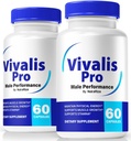 Vivalis Pro Tabletes - Premium vīriešu formula ātrai enerģijas, izturības un veiktspējas, Vivalis Pro kapsulas aktīvai un līdzsvarotai dzīvesveids, Official Viva Lis Pro (120 kapsulas)