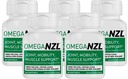 Original Omega 3 Locītavu atbalsta papildinājums, Labākais dabas muskuļu atvieglojums, Zaļa palmu eļļa, 300 softgeli, Nav zivju pēcgarša