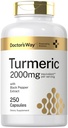 Doktora ceļš Turmeric Kurkumīna papildinājums 2000mg 