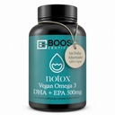 BoostCeutics Vegan Omega 3 Papildinājums 500mg Dha Epa Vegan Softgels - Nē Stearates Non GMO Gluten Free