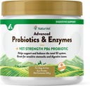 NaturVet – Advanced Probiotics & Fermenti - Plus Vet Strength PB6 Probiotikas ; Atbalsts un balansi Mājdzīvnieki ar jūtīgiem kuņģa un gremošanas problēmas ; suņiem un kaķiem (8 oz)