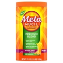Metamucil Premium Blend, 4-in-1 Fiber Papildinājums gremošanas veselībai, Psyllium Husk Fiber pulveris, bez cukura, ar Stevia, augu bāzes Fiber Papildinājums, Orange Flavored, 180 tējkarotes