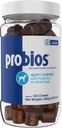 Probios suņiem Soft Chews, Probiotikas suņiem, Dienas Papildinājums Gut veselībai, Gremošanas & Imūnsupport, Mazas šķirnes, 4.23oz