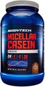 BODYTECH Micellar Casein Protein Pulveris, lēna Release uz nakti Muskuļu atveseļošanās - 24 Grams Olbaltumvielas uz apkalpo - Bagāta šokolāde (2 mārciņa)