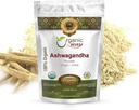 Organiskais ceļš Premium Ashwagandha Saknes pulveris (Wiania somnifera) - Organic & Kosher Sertificēts - Vegāns - bez ĢMO un glutēna -- USDA Sertificēts izcelsme - Indija -- 1/4 Lb (4 Oz)