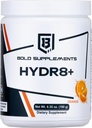 Hydr8+ Hidratācija un vitamīnu pulveris -- Keto Friendly -- Nē Cukurs -- Ne-ĢMO 30 Kalpo -- 6,35 oz (180 g)