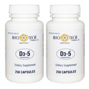 BioTech Pharmacal - D3-5 (5 000 SV) (500 tabletes)