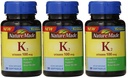 Dabā ražots vitamīns K2 100 mcg Softgels 30 (3) (iepakojums var būt)