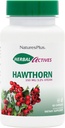 NaturesPlus Herbal Actives Hawthorne 150 mg - 60 Veģetārās kapsulas - atbalsta sirds veselību - bez lipekļa - 60 Kalpo