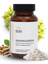 Kerala Ayurveda Ashwagandha kapsulas labākai imunitātei, stresa atvieglošana un labs miegs          ) Atbalsts Imūnās, hormonu, nervu un reproduktīvo veselību - 60 Skaits