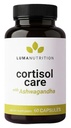 Luma Nutrition Cortisol Reducer un vadītājs - Ashwagandha + L-Teanine - Kortizola papildinājumi sievietēm un vīriešiem - Stresa atvieglošana, mierīgs miegs, detokss, apakšējā un kontroles - 60 kapsulas