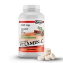 Landau 500mg Košļājamā C vitamīna konfektes bērniem un pieaugušajiem – Viegli lietot C vitamīna piedevu ar Acerola – Kosher & Ražots ASV – Great Tasting Berry Flavor, 100 tabletes
