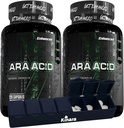 Uzlabots Sportists - Arachidonic Acid Papildinājums - Muskuļu un stipruma Papildinājums palielinātai muskuļu masai un uzlabotai atlabšanai vīriešiem un sievietēm (120 kapsulas) - 2 Iepakojums ar Kinara Pill organizatoru