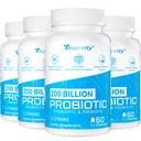 200 miljardi Cfus 12 celmi probiotikas, ar 3 Organic Prebiotics, probiotikas sievietēm vīriešiem, ikdienas papildinājums imūna, Gut, gremošanas veselība, Shelf Stabils, Ne ĢMO, 240 Caps (240 dienu piegādes)