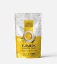 Kurkumas zelta piena pulveris - 200g, kurkumas, melnās piparmētras, ingvera, kardamona un cukurniedru cukura ar Hebhac herbals