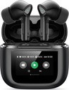 Bezvadu austiņas Bluetooth 5.3 Austiņas 50H Playtime Deep Bass Stereo Ausu Buds ar Mic IPX7 Ūdensizturīgs Komforts Viegls svars Ausu austiņās Pad Android/iOS Telefoni Dāvanas sievietēm Vīriešiem