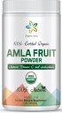 Sertificēts Organic Aura Amla Powder 16Oz - 1Lb. Dabas vitamīns C Powerhouse. Liels avots antioksidantu. Atbalsta Imunitāti un Vitalitāti.