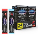Pedialītu AdvancedCare Plus Elektrolītu pulveris, ir 33% vairāk Elektrolīti un PreActiv Prebiotikas, Variety Pack: Berry Frost un zemeņu Saldums, 24 Pulvera paketes