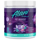 Alani Nu Pre Workout pūderis Cosmic Stardust -- Amino Energy Boost - Izturības papildinājums - Bez cukura - 200mg Kofeīns - L-Teanīns, Beta-Alanīns, Citrulline - 30 Kalpo
