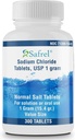 Safrels Nātrija hlorīda tabletes 1 g/ml, USP 