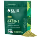 Suja Organic Greens Pulveris Probiotikas Blend, Spirulina, Ikdienas Superfood Dzēriens vai Gludināšanas Mix Imūnsupport, Gremošanas, & Enerģija, Vegan, Bezglutēna, Ne ĢMO, 30 Kalpo