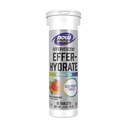 NOW Foods Sports Nutrition, Putojošs Effer-Hydrate, Elektrolītu papildinājums, Recovery*, Orange Strawberry, 10 tabletes