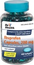 Esi Veselība Mini Ibuprofēns 200 Mg Softgels, Pain Reliver/Fever Reducer, Ražots ASV, 400 Skaits