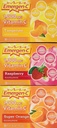 Emergen-C 1 000 mg C vitamīna uztura bagātinātājs Maisījums, Super Orange/Raspberry/Tropical, 90 Packets, Net Wt. 28,5 oz.