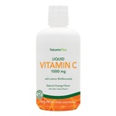 NaturesPlus Šķidrais C vitamīns - 1000 mg, 30 fl oz - ar citronu bioflavonoīdiem - Veģetārs, bez lipekļa - 30 Servējumi