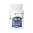 Gericare Oyster Shell Kalcijs 250mg, D vitamīns 125IU tabletes, kaulu veselība Uztura bagātinātāji, 100 skaits (1. iepakojums)