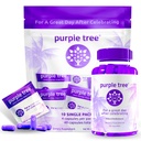 purpursarkans koks Pēc selekcijas Wellness Pudele + Packet Kit Combo, Aknu atbalsts, ātra hidratācija, Ķermeņa papildināšana - Dihidromiretīns DHM, Piena dadži, Elektrolīti, B vitamīns, Willow Bark, Quercetin