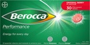 Berocca sniegums 30 Putojošās tabletes- Original Berry Flavor International Version Cofeine Free
