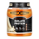 Ķermeņa Fortress 100% Ultra-Filtered Isolate Protein Pulveris, Vanilla, 60g Olbaltumvielas un 12g BCAAs uz 2 Scoops, Muskuļu Gain & Recovery, Imūns Atbalsts ar vitamīniem C & D, 1.5lbs, Iepakojums Var būt