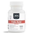 365 pēc visa pārtikas tirgus, Folijskābe 800 MCG, 100 CT