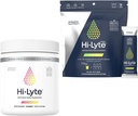 Hi-Lyte Electrolyte Powder, Daily Hydration Papildaprīkojums Dzērienu maisījums, 90 Kalpojumi (Pink Lemonade) Plus Hi-Lyte Pro Hydration Paketes, 16 Individuāli Dzērienu Paketes (Lemon Laima)