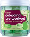 Wellah Get-Going Green Apple aromatizēts pirms darba Stickpacks (20 Kalpo)