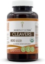 Tribe Cleavers USDA Organic noslēpumi, kas izgatavoti no Veģetārām kapsulām un sertificētiem organiskajiem Cleavers (Galium aparine) Kaltēts garšaugs (120 kapsulas)