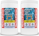 Yerba Prima Prebiotic Colon Care formula, 20 oz pulveris (2. iepakojumā) ar FOS - dabas Psyllium Fiber, magnijs, Selēns - ne-GMO, bez lipekļa, vegan Daily pielikums - vīriešiem un sievietēm