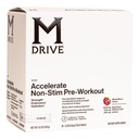 Mdrive Accelerate Pre-Workout Powder, Packing Packets, Jaukti Berry, 30 Count (Nestimulants, Jaukti Berry)
